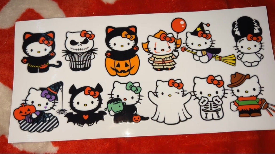 Hello Kitty Halloween decal đ