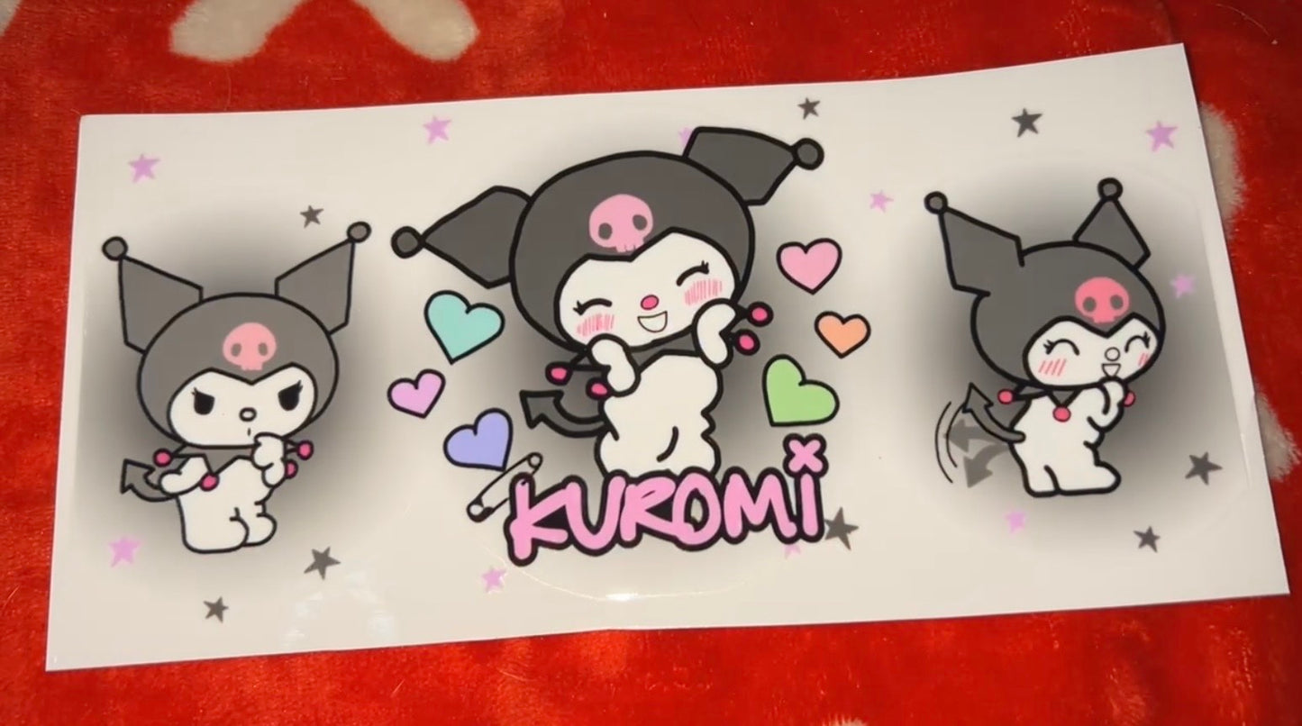 Kuromi decal 💋