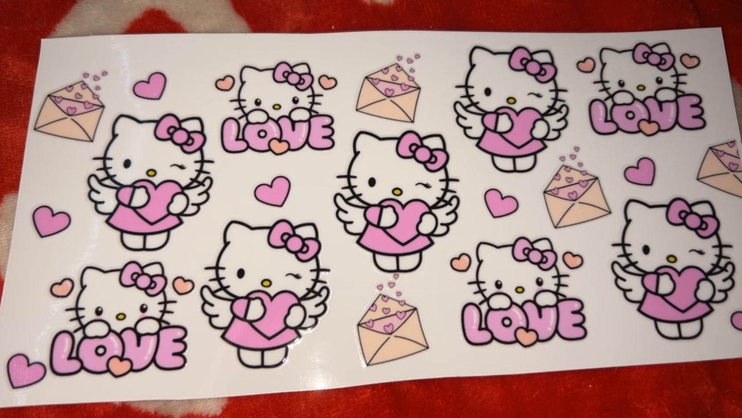 Hello Kitty heart decal 💕