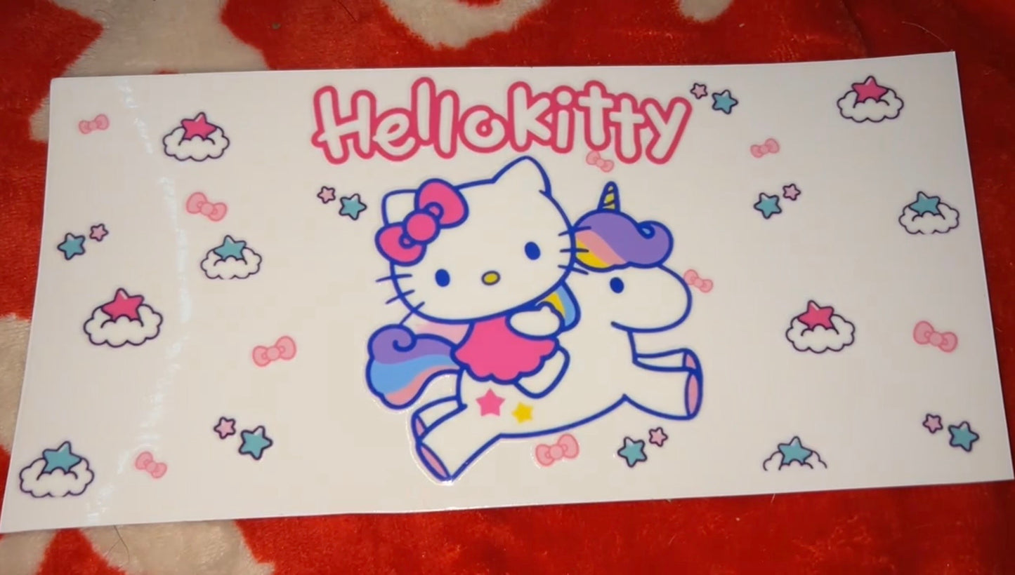 Hello Kitty unicorn decal 🦄