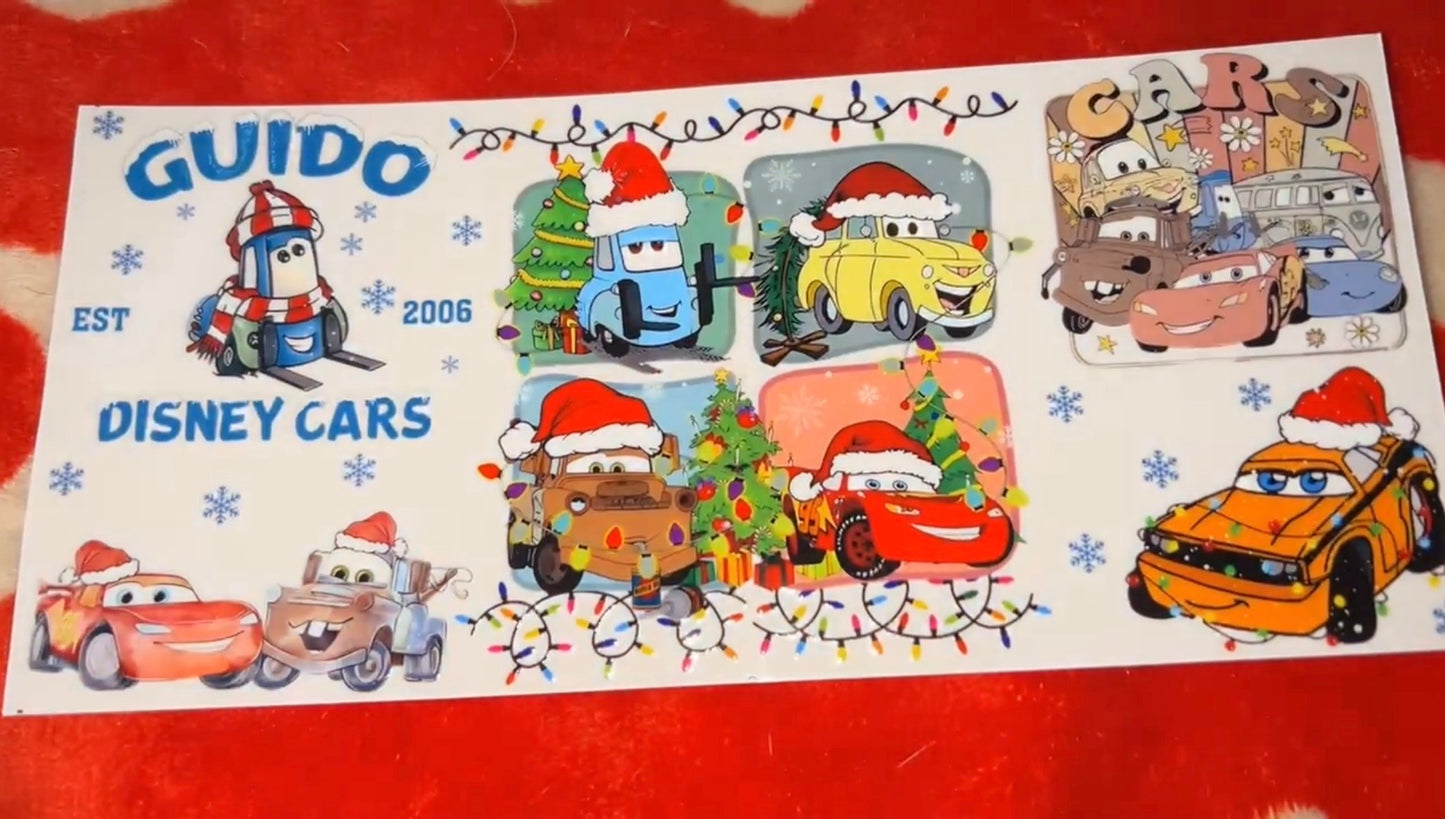 Guido Disney Cars movie decal 😋