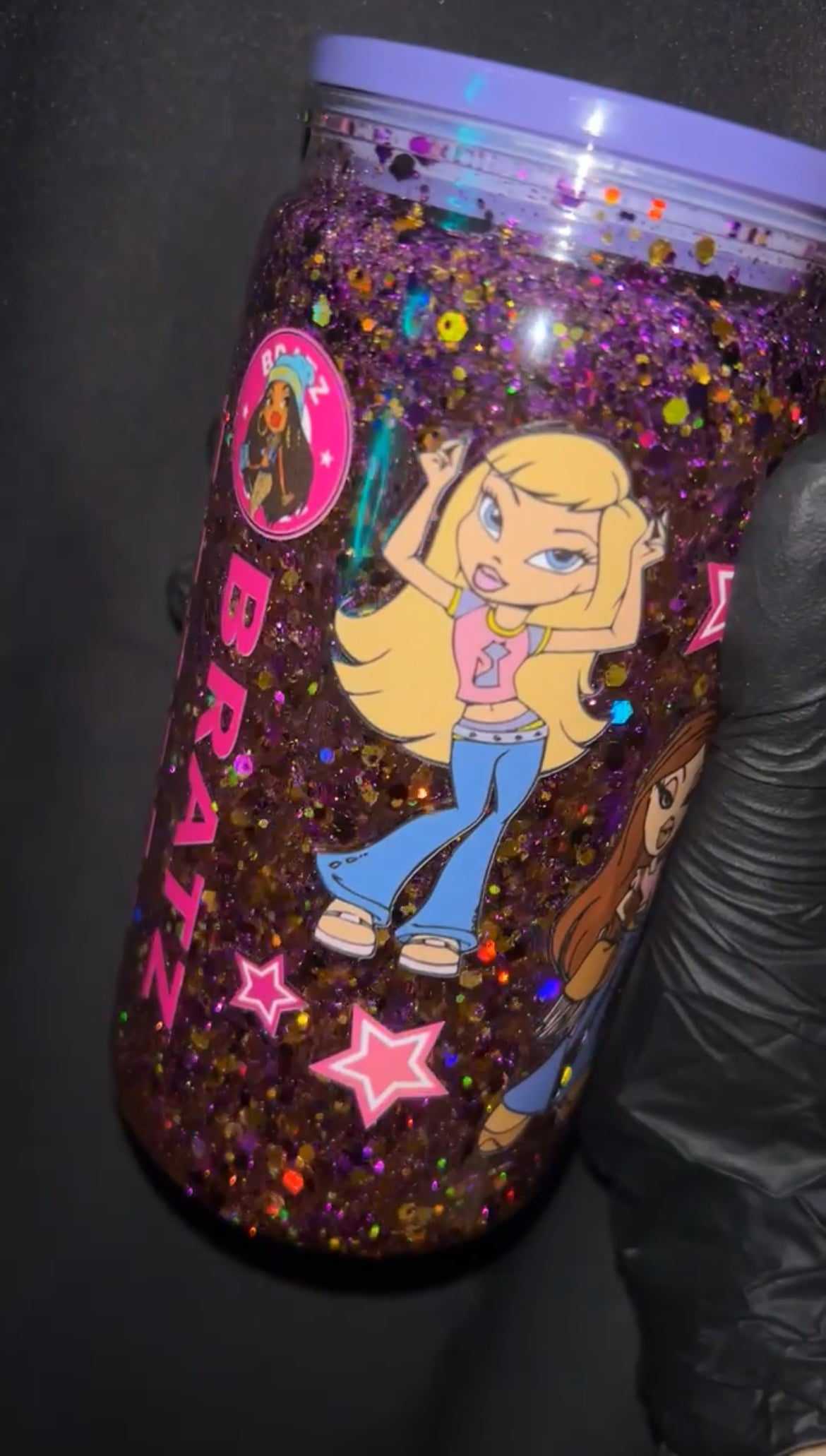 handmade Bratz doll tumbler  ♥︎