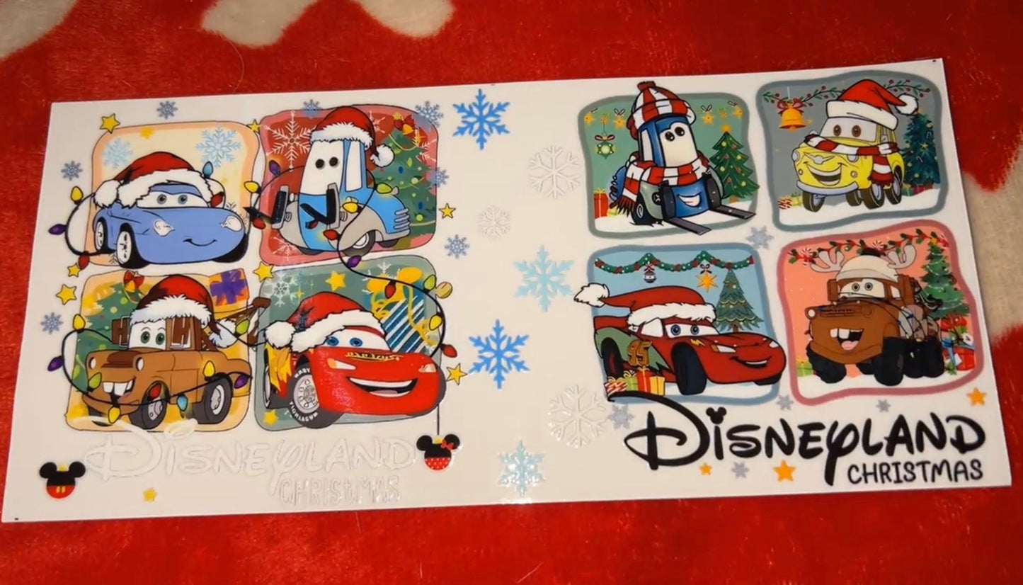 Disney car movie christmas decal 🎀