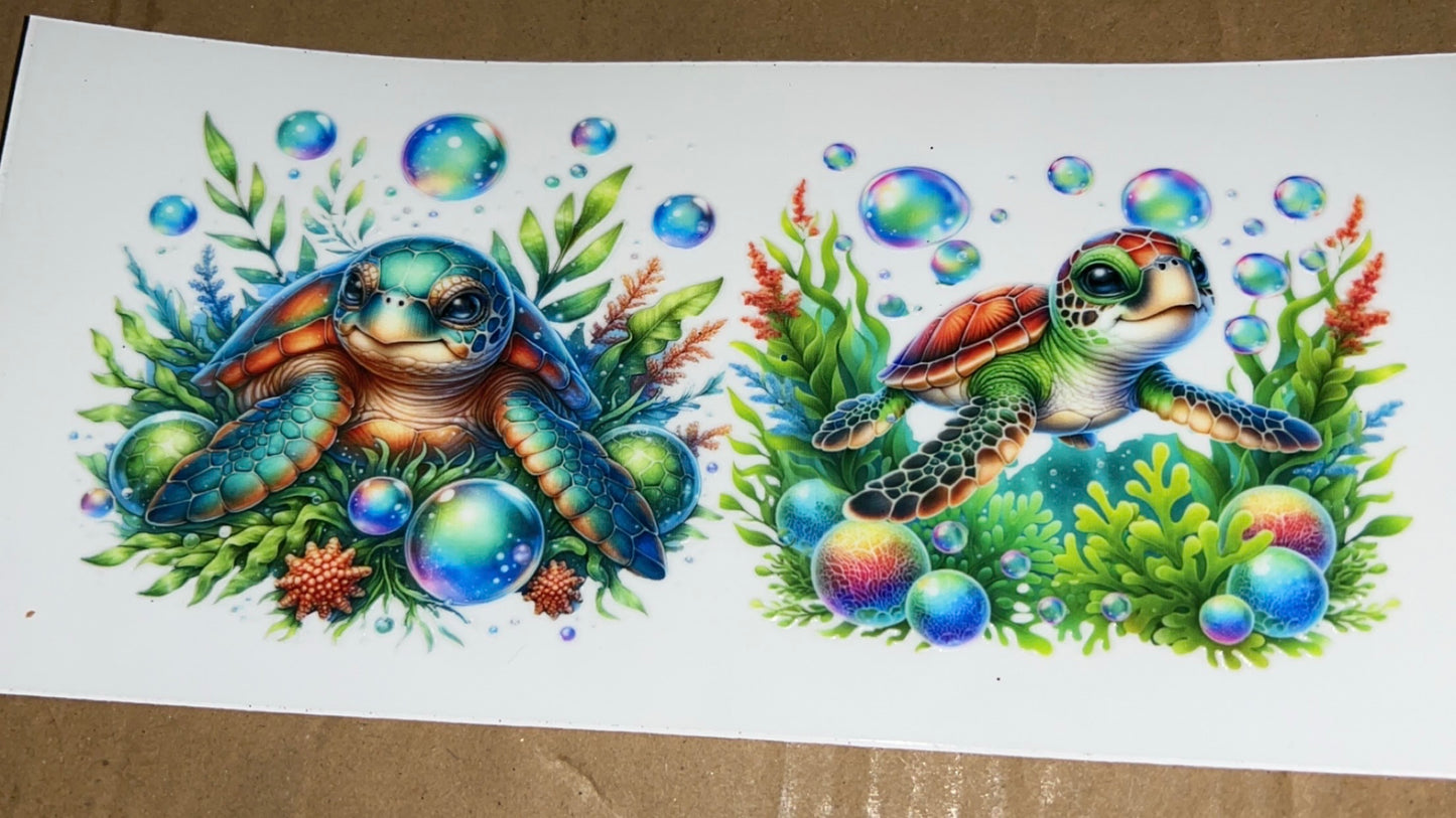 Sea turtle decal 🫧
