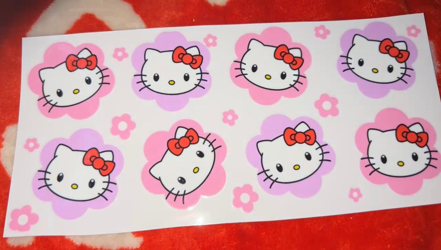 Hello Kitty flower decal 🌸