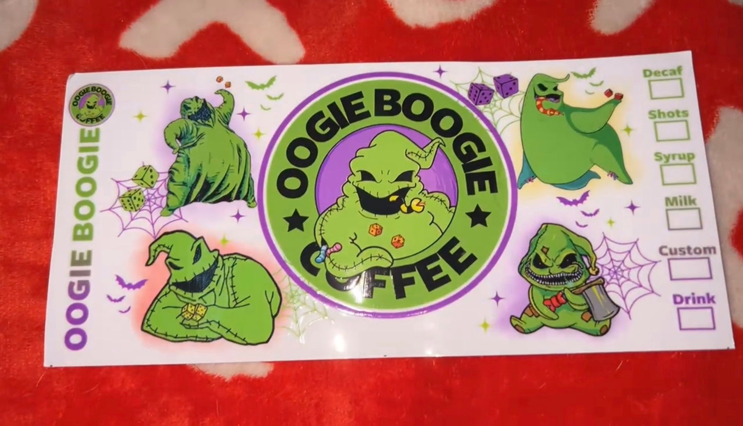 Oogie Boogie decal 💚
