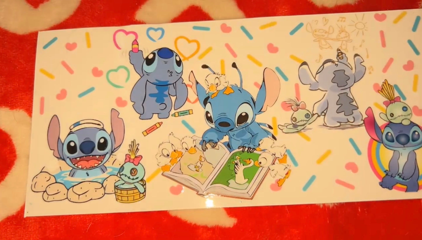Stitch sprinkle decal 🧁
