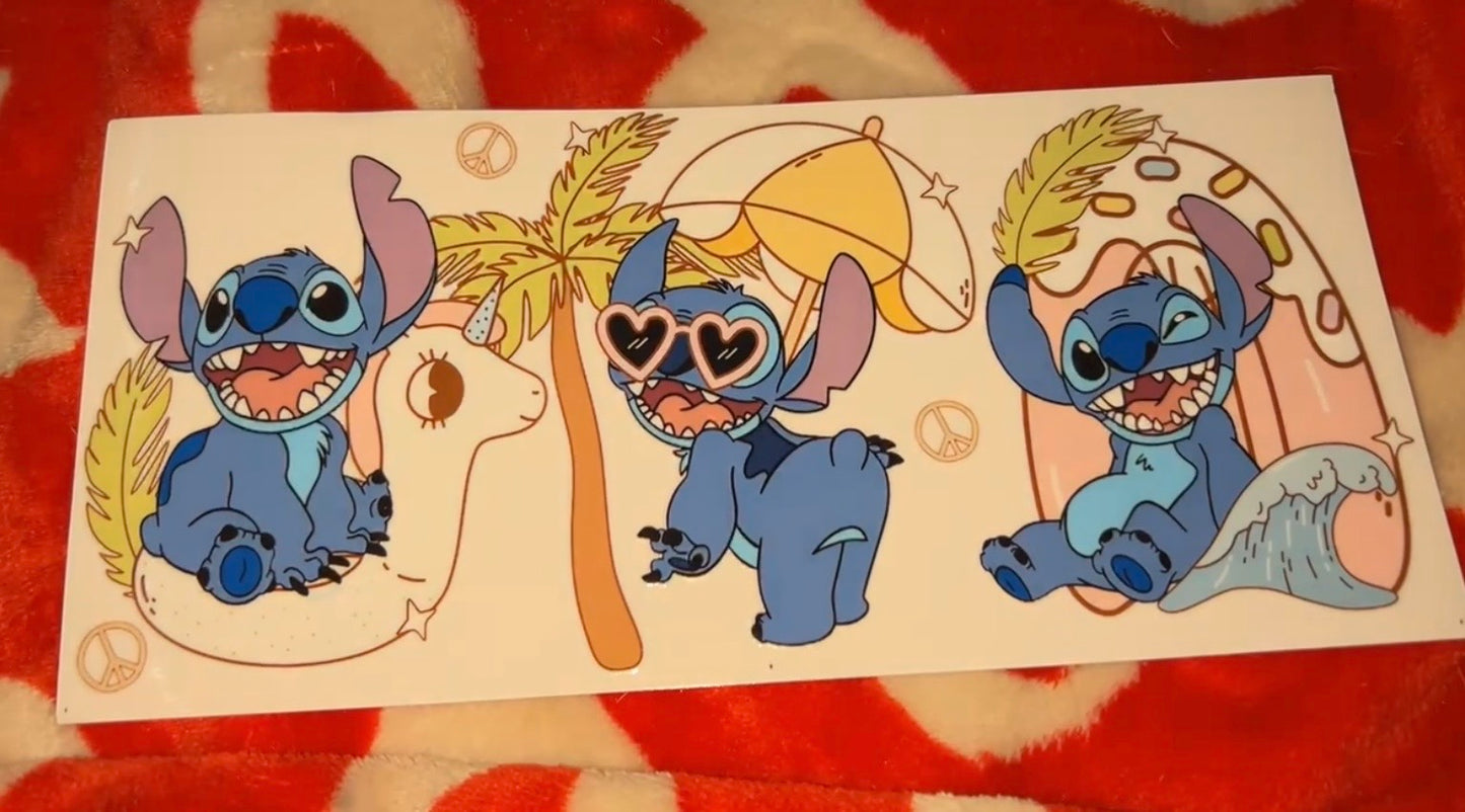 Stitch summer decal 🌴