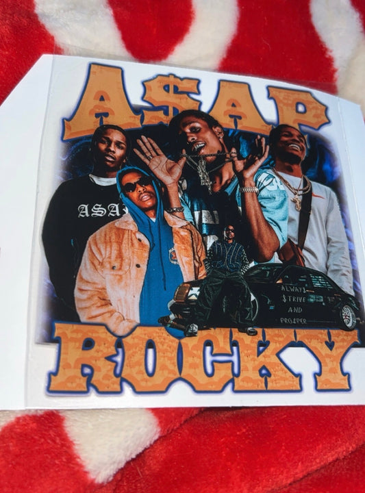 Asap Rocky decal 🤍