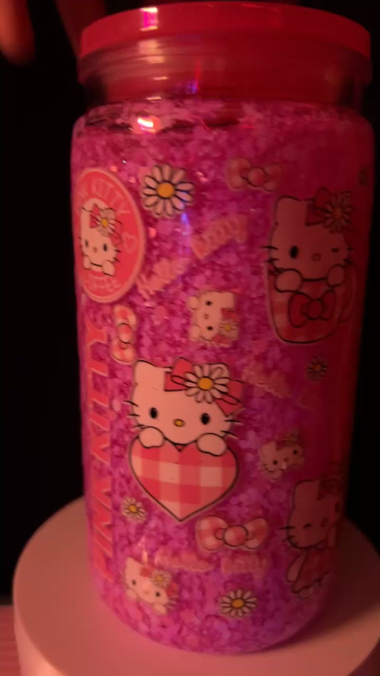 handmade Hello Kitty tumbler 🩷
