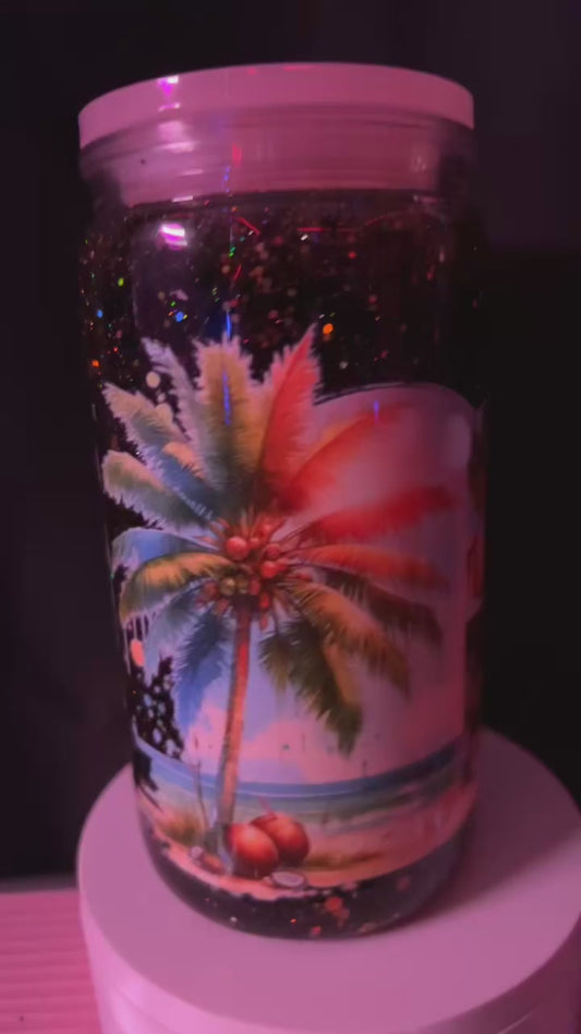 handmade “summer vibes” tumbler 🤩